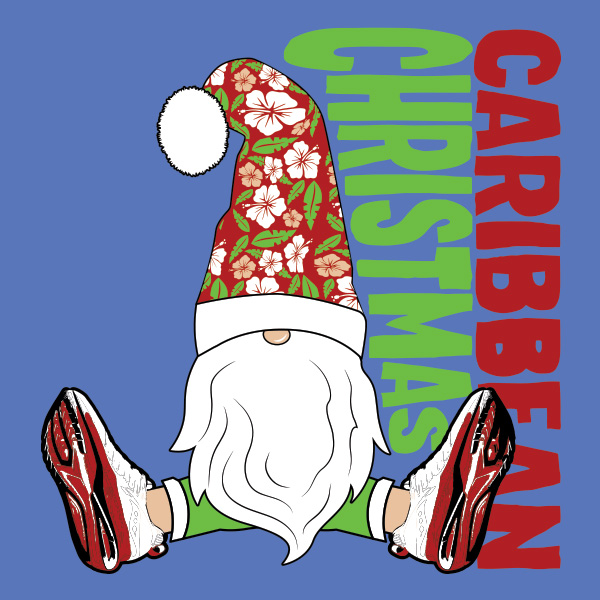 Caribbean Christmas Hangdog Running