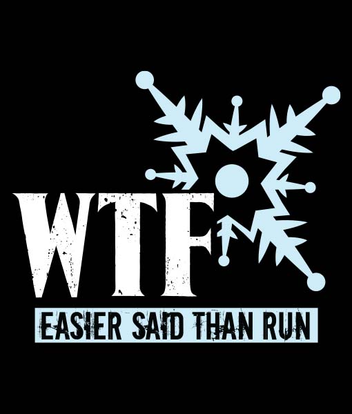 Winter Trail Frosty Hangdog Running